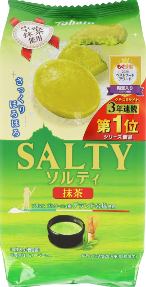 東ハト　ソルティ抹茶